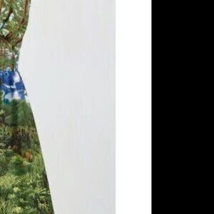 Retrolicious Redwood Forest Dress, Size M